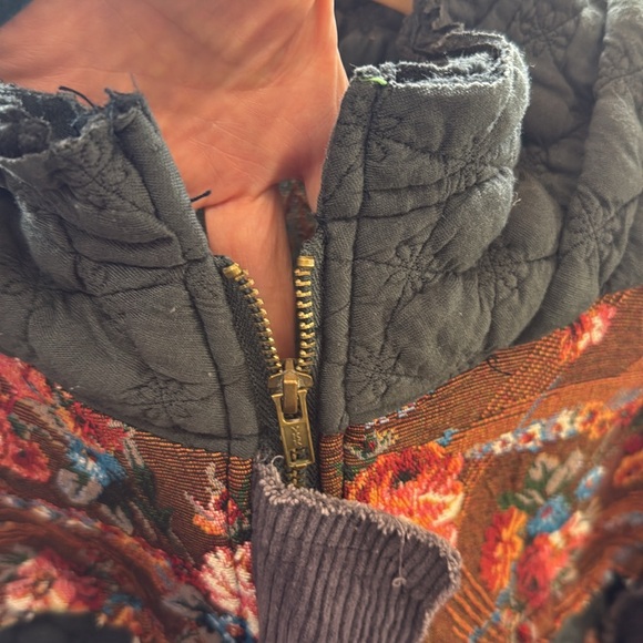 NWT POL patchwork jacket hoodie corduroy- streetwear M M1:L/XL  M2:XL/XXL *READ - Picture 12 of 17